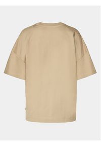 outhorn - Outhorn T-Shirt OTHAW23TTSHF0920 Beżowy Regular Fit. Kolor: beżowy. Materiał: bawełna #3