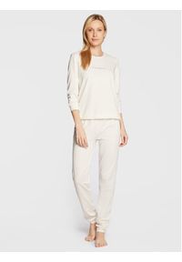 Emporio Armani Underwear Piżama 164234 2F223 09210 Biały Regular Fit. Kolor: biały. Materiał: bawełna #4