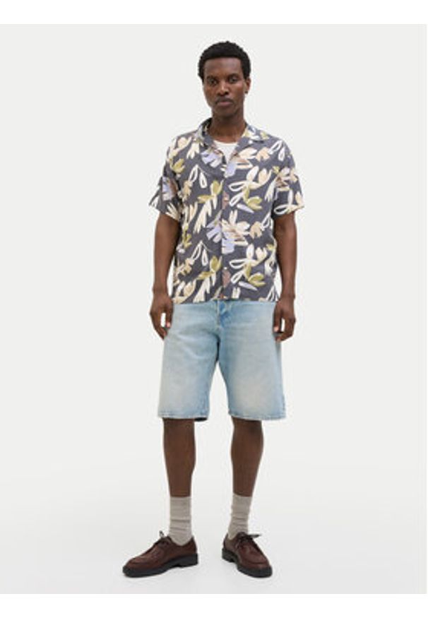 Jack & Jones Koszula Luke 12271111 Kolorowy Relaxed Fit. Materiał: wiskoza. Wzór: kolorowy
