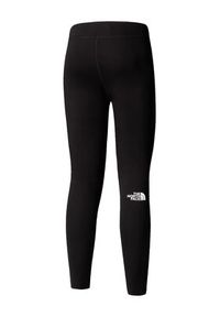 The North Face Legginsy Simple Dome NF0A8C1X Czarny Slim Fit. Kolor: czarny. Materiał: bawełna #2