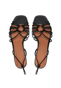 BALAGAN - Balagan Sandały Amfi Kitten Czarny. Kolor: czarny. Materiał: skóra #3