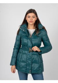 Patrizia Pepe Kurtka Puchowa | 2O0049A9M1 | Kobieta | Zielony. Typ kołnierza: kaptur. Kolor: zielony. Materiał: poliamid. Wzór: jednolity #5
