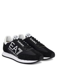 EA7 Emporio Armani Sneakersy 7X000541 AF18609 MZ175 Czarny. Kolor: czarny. Materiał: skóra #5