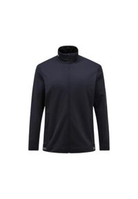 Bluza Peak Performance męska Rider Tech Zip Jacket czarna. Kolor: czarny