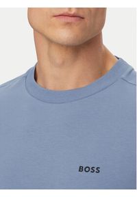 BOSS T-Shirt 50506373 Niebieski jasny Regular Fit. Kolor: niebieski. Materiał: bawełna #3