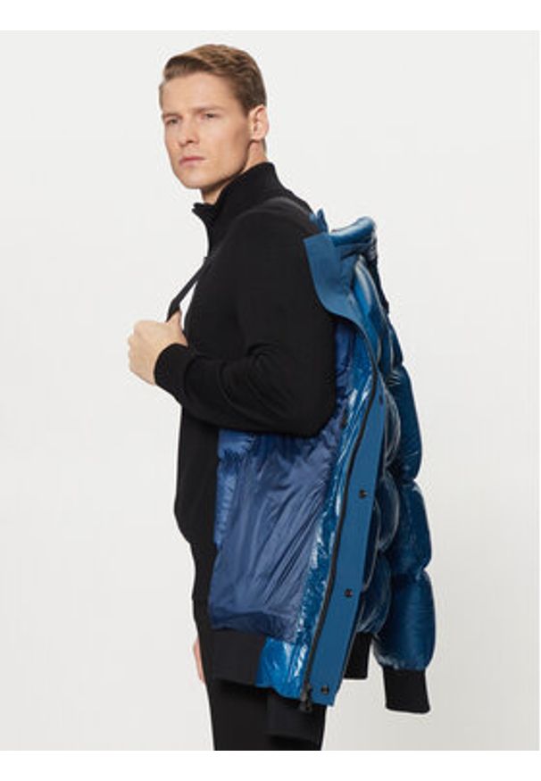 BOSS Kurtka puchowa Ronnie 50522627 Niebieski Regular Fit. Kolor: niebieski. Materiał: syntetyk