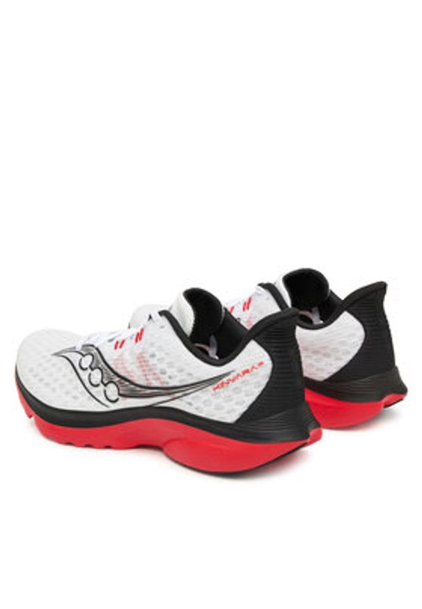 Saucony Buty do biegania Kinvara 16 S11020 Biały. Kolor: biały. Materiał: materiał