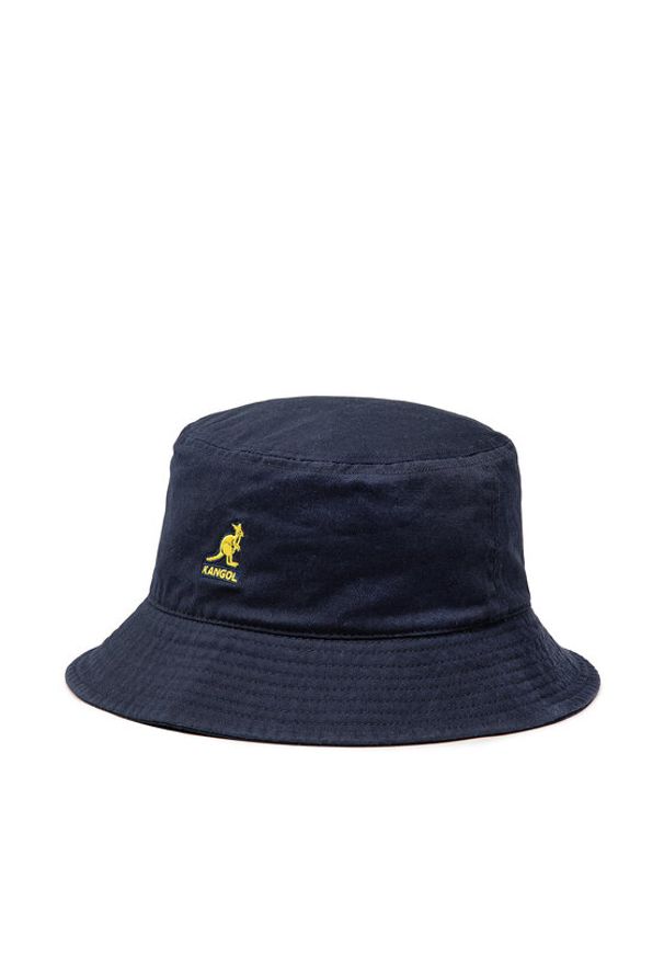 Kangol Kapelusz Bucket Washed K4224HT Granatowy. Kolor: niebieski. Materiał: materiał