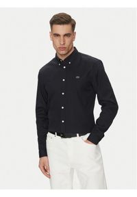 Lacoste Koszula CH2933 Czarny Regular Fit. Kolor: czarny. Materiał: bawełna