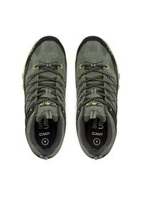 CMP Trekkingi Rigel Low Trekking Shoes Wp 3Q13247 Zielony. Kolor: zielony. Materiał: zamsz, skóra. Sport: turystyka piesza #4
