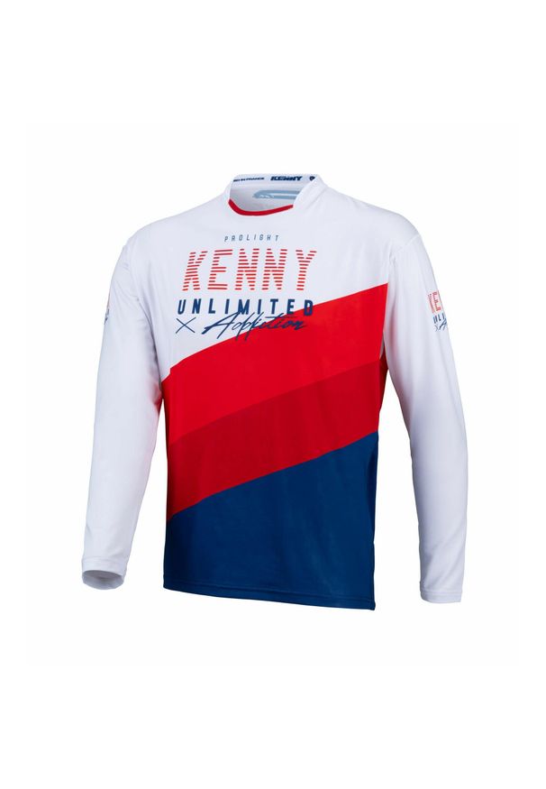 KENNY - Dżersej z długim rękawem Kenny ProLight. Kolor: czerwony. Materiał: jersey. Długość rękawa: długi rękaw. Długość: długie. Sport: kolarstwo