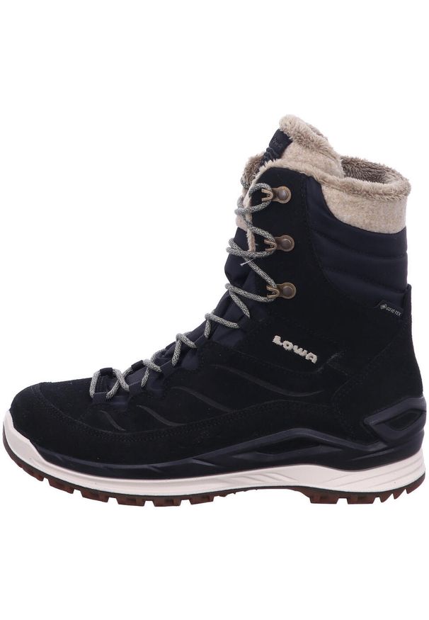 Buty trekkingowe damskie Lowa 4204179932. Wysokość cholewki: za kostkę. Kolor: czarny, wielokolorowy. Materiał: tkanina, materiał. Szerokość cholewki: normalna. Styl: sportowy