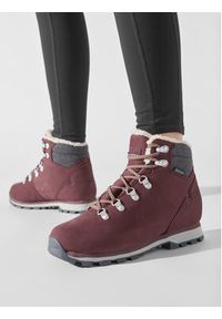 Jack Wolfskin Trekkingi Thunder Bay Texapore Mid W 4053681 Bordowy. Kolor: czerwony. Materiał: nubuk, skóra #4