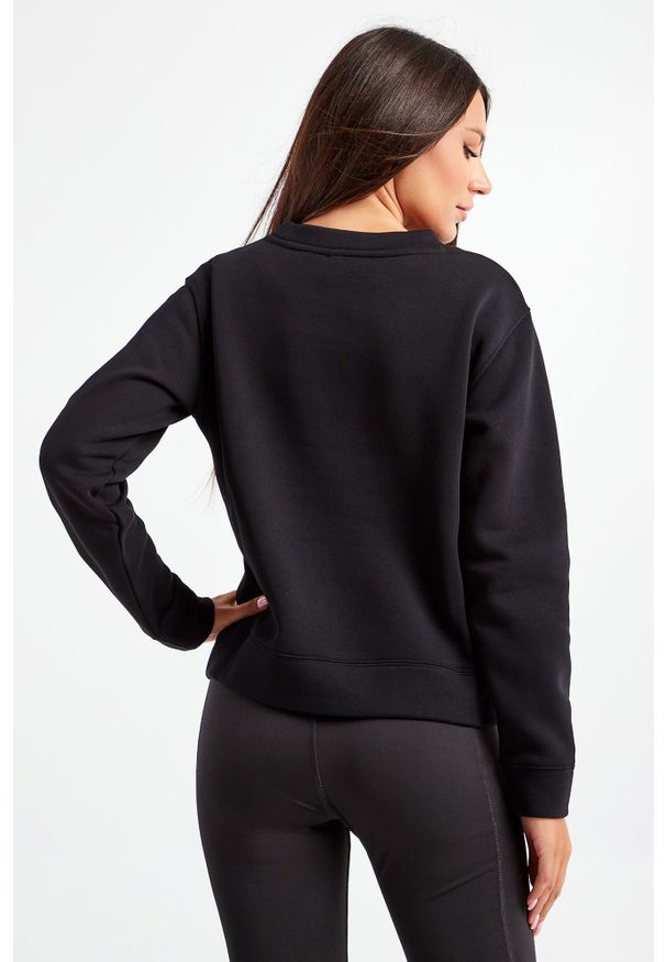 Emporio Armani - BLUZA EMPORIO ARMANI. Materiał: bawełna, tkanina. Długość: długie. Wzór: nadruk