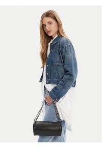 Tommy Jeans Torebka Tjw Chain Shoulder Bag AW0AW17893 Czarny. Kolor: czarny. Materiał: skórzane #1