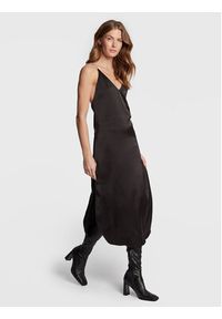 Bruuns Bazaar Sukienka codzienna Catmint Indie BBW3227 Czarny Regular Fit. Okazja: na co dzień. Kolor: czarny. Materiał: syntetyk. Typ sukienki: proste. Styl: casual #4