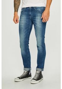 Tommy Jeans - Jeansy Scanton. Kolor: niebieski. Materiał: bawełna, denim, elastan #1