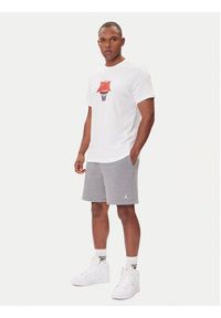 Nike Szorty sportowe FV7285 091 Szary Regular Fit. Kolor: szary. Materiał: bawełna. Styl: sportowy #5