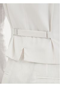 Hugo - HUGO Garnitur Henry 50559672 Kremowy Slim Fit. Kolor: kremowy. Materiał: bawełna #3