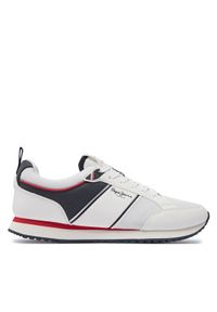 Pepe Jeans Sneakersy Dublin Brand PMS40009 Biały. Kolor: biały. Materiał: materiał #1