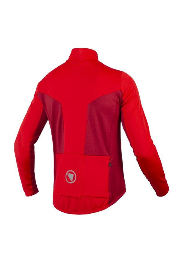 ENDURA - Jersey Endura Roubaix FS260-Pro. Kolor: wielokolorowy, czerwony, pomarańczowy. Materiał: jersey. Sport: kolarstwo