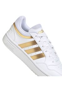 Adidas - Buty adidas Hoops 3.0 W HP7972 białe. Okazja: na co dzień. Zapięcie: sznurówki. Kolor: biały. Materiał: syntetyk, skóra. Szerokość cholewki: normalna