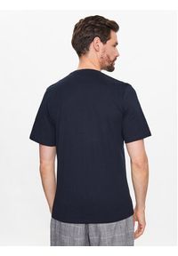 Jack & Jones - Jack&Jones T-Shirt Navigator 12229758 Granatowy Standard Fit. Kolor: niebieski. Materiał: bawełna #6