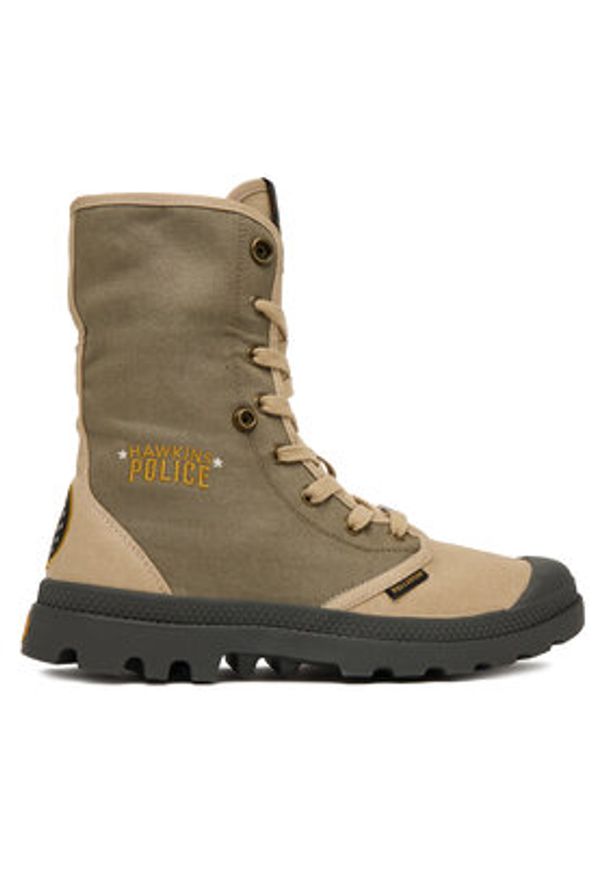 Palladium Trapery Baggy Hawkins Police 04623-308-M Zielony. Kolor: zielony. Materiał: materiał