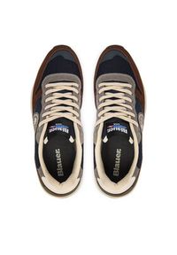 Blauer Sneakersy S6RAY02/MES Granatowy. Kolor: niebieski. Materiał: zamsz, skóra #4