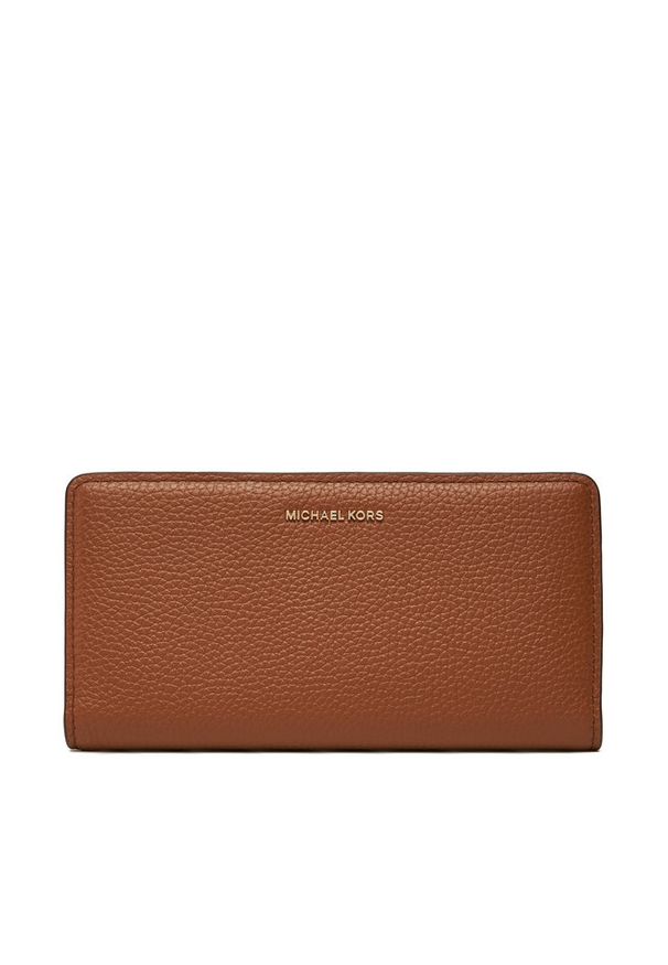 Duży Portfel Damski MICHAEL Michael Kors. Kolor: brązowy