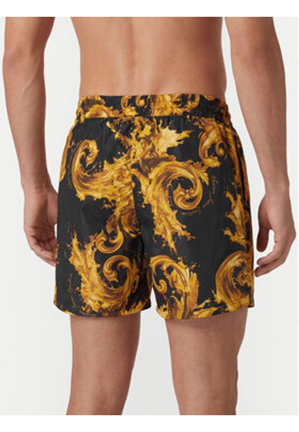 Versace Jeans Szorty sportowe 80GAD11D Czarny Regular Fit. Kolor: czarny. Materiał: syntetyk. Styl: sportowy