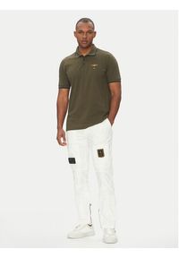 Aeronautica Militare Spodnie materiałowe 251PA1387CT1493 Biały Regular Fit. Kolor: biały. Materiał: bawełna #2