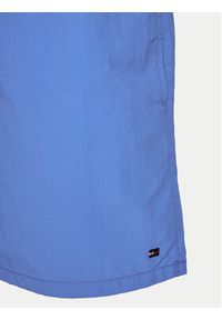 TOMMY HILFIGER - Tommy Hilfiger Szorty kąpielowe UM0UM03477 Niebieski Regular Fit. Kolor: niebieski. Materiał: syntetyk #6