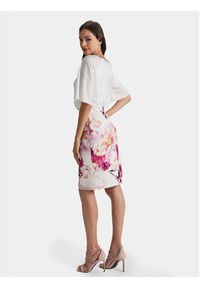 Swing Sukienka koktajlowa 5AG16100 Kolorowy Slim Fit. Materiał: syntetyk. Wzór: kolorowy. Styl: wizytowy #6