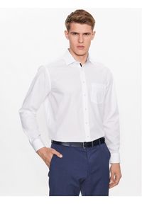 Seidensticker Koszula 01.153480 Biały Regular Fit. Kolor: biały. Materiał: bawełna #1