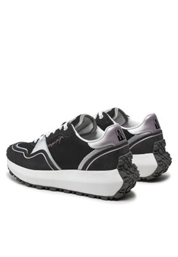 Napapijri Sneakersy NP0A4I6Y Czarny. Kolor: czarny. Materiał: materiał