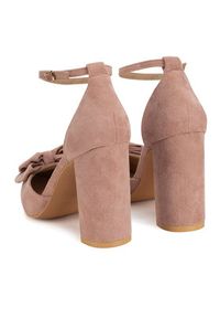 DeeZee Czółenka WS1001-01 Różowy. Kolor: różowy. Materiał: materiał #3