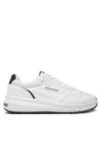 TOMMY HILFIGER - Tommy Hilfiger Sneakersy Faston Mix Ess FM0FM05141 Biały. Kolor: biały. Materiał: materiał