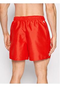 Adidas - adidas Szorty kąpielowe Solid Swim HA0384 Czerwony Regular Fit. Kolor: czerwony. Materiał: syntetyk #2