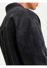 Jack & Jones Koszula jeansowa Santorini 12250602 Czarny Relaxed Fit. Kolor: czarny. Materiał: bawełna #6