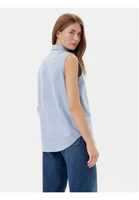 Polo Ralph Lauren Koszula 211968896002 Błękitny Classic Fit. Typ kołnierza: polo. Kolor: niebieski. Materiał: bawełna #5