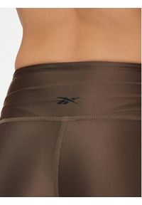 Reebok Legginsy Lux IL4584 Zielony Tight Fit. Kolor: zielony. Materiał: syntetyk #3