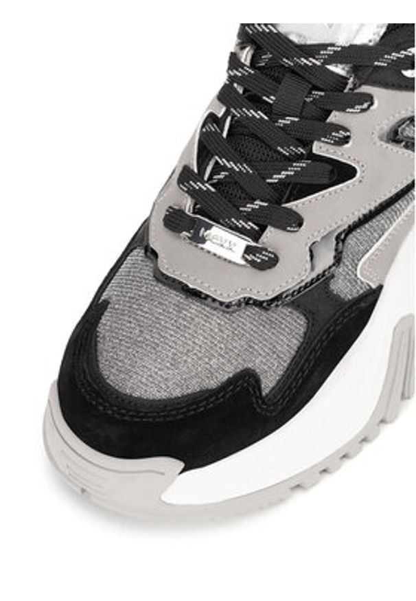 MEXX Sneakersy MI001009743W Szary. Kolor: szary. Materiał: zamsz, skóra