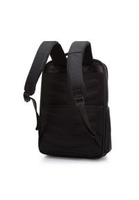 Wittchen - Męski plecak na laptopa 15,6” dwukomorowy z błyszczącym suwakiem czarny. Kolor: czarny. Materiał: poliester. Styl: elegancki #4