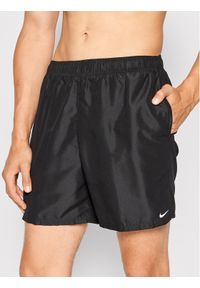 Nike Szorty kąpielowe Essential Volley NESSA559 Czarny Regular Fit. Kolor: czarny. Materiał: syntetyk