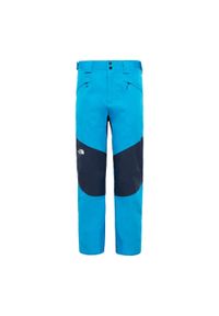 Spodnie narciarskie zimowe męskie The North Face M Presena Pant. Kolor: niebieski. Sezon: zima. Sport: narciarstwo