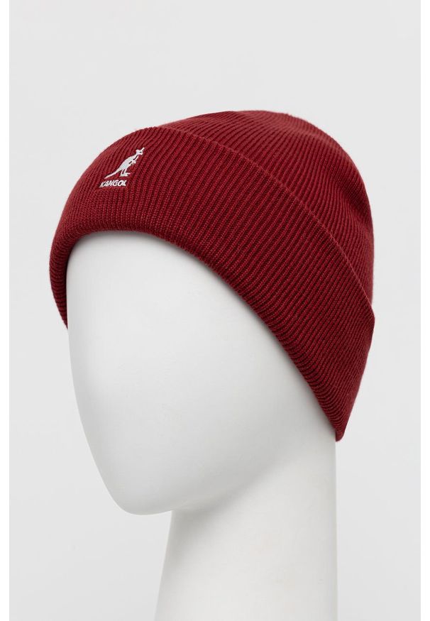 Kangol - Czapka. Kolor: czerwony