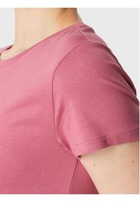 outhorn - Outhorn T-Shirt TTSHF043 Różowy Regular Fit. Kolor: różowy. Materiał: bawełna #5