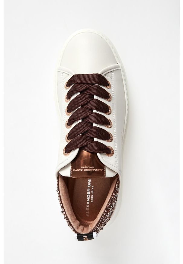 Alexander Smith - Sneakersy damskie skórzane Wembley ALEXANDER SMITH. Materiał: skóra
