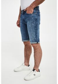 Karl Lagerfeld - Szorty jeansowe męskie KARL LAGERFELD. Materiał: jeans